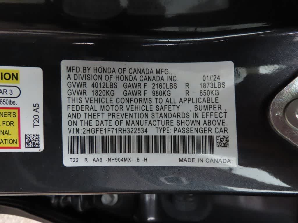 2024 Honda Civic EX