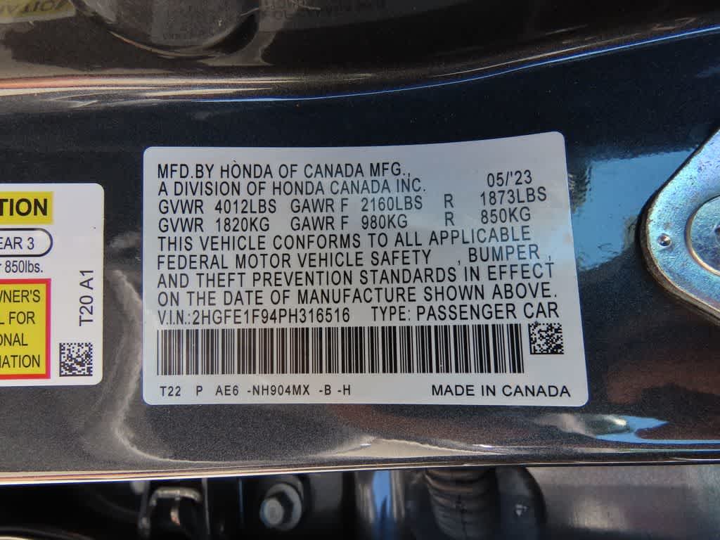 2023 Honda Civic Touring