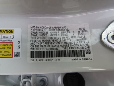 2024 Honda Civic Touring