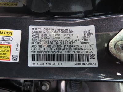 2023 Honda Civic LX