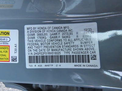 2024 Honda Civic Sport