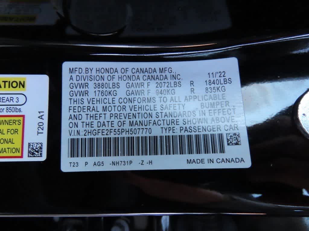 2023 Honda Civic Sport