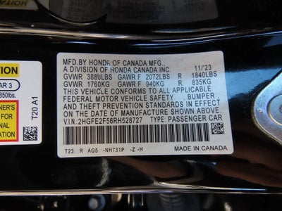 2024 Honda Civic Sport