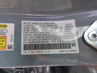 2023 Honda Civic Sport