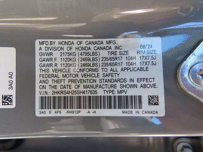 2025 Honda CR-V LX