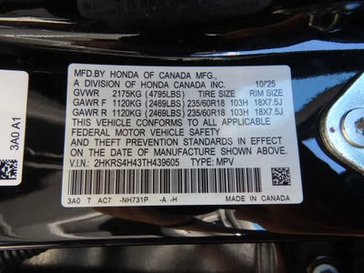 2026 Honda CR-V EX