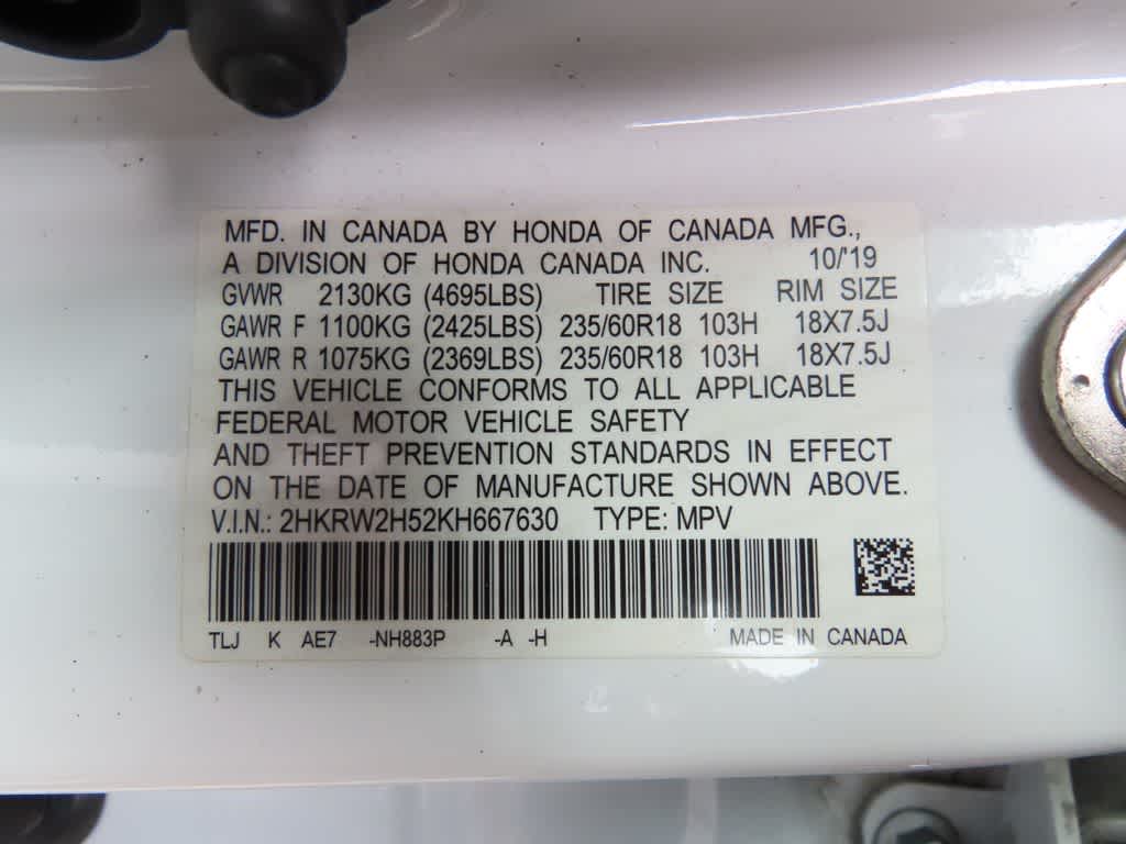 2019 Honda CR-V EX
