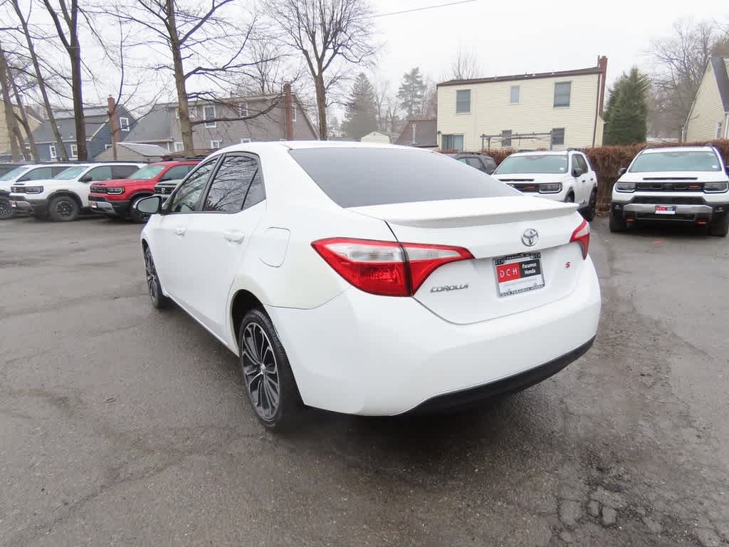 2016 Toyota Corolla S Plus