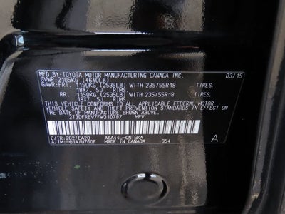 2015 Toyota RAV4 Limited