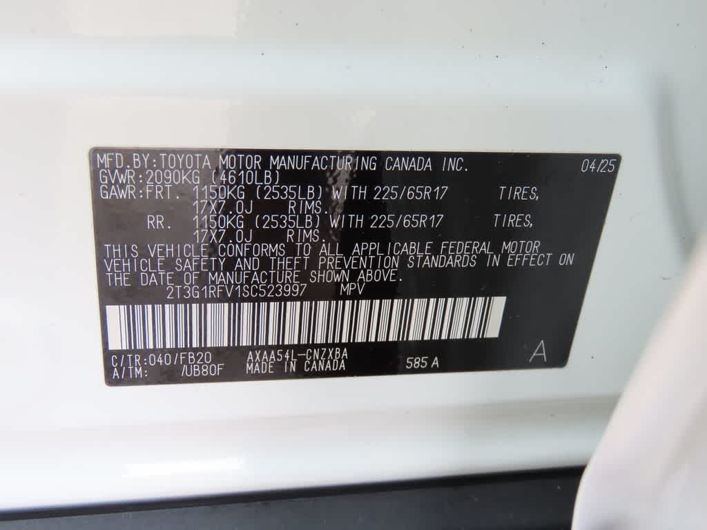 2025 Toyota RAV4 LE