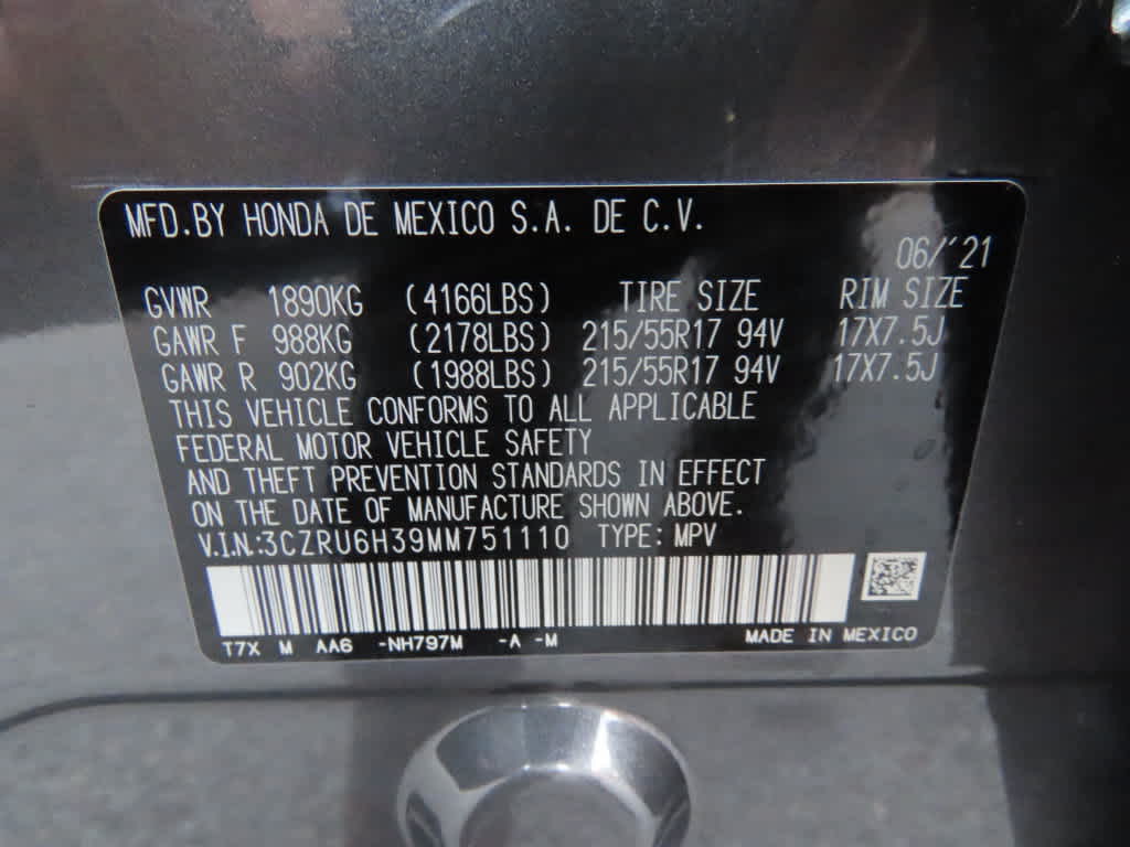 2021 Honda HR-V LX