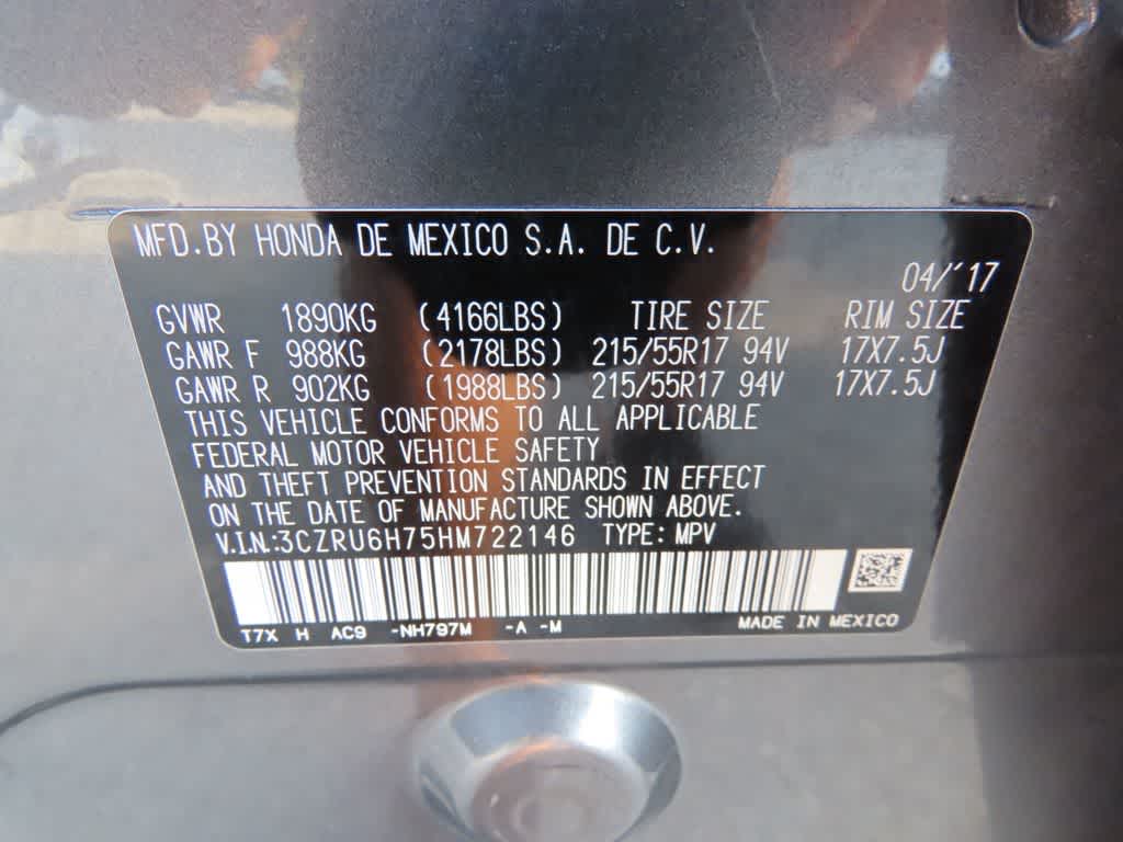 2017 Honda HR-V EX-L Navi