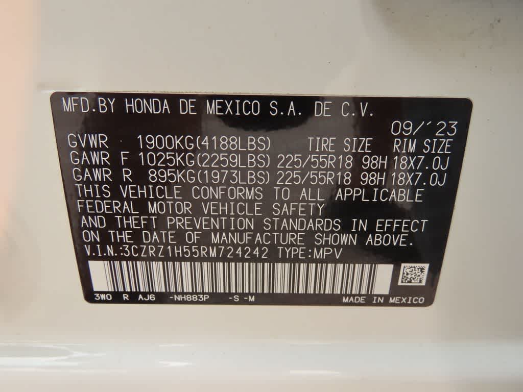 2024 Honda HR-V Sport