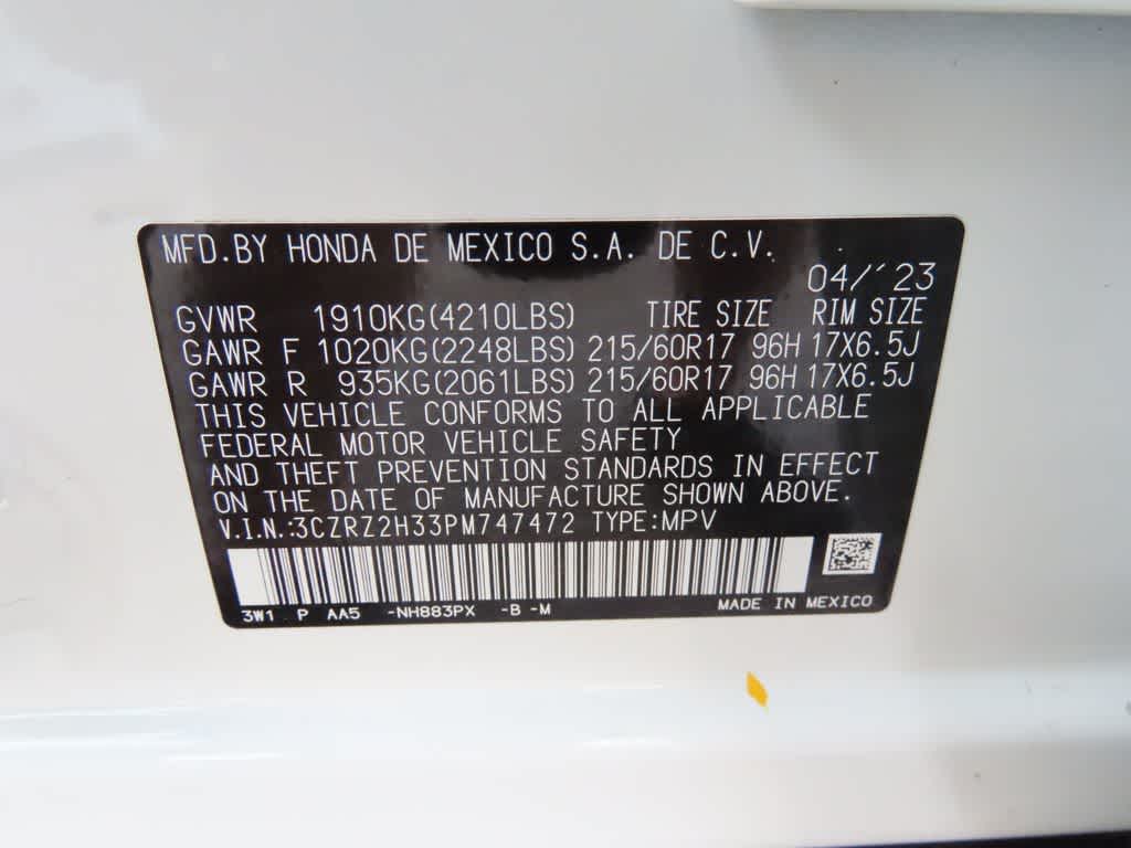 2023 Honda HR-V LX