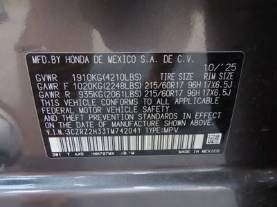 2026 Honda HR-V LX