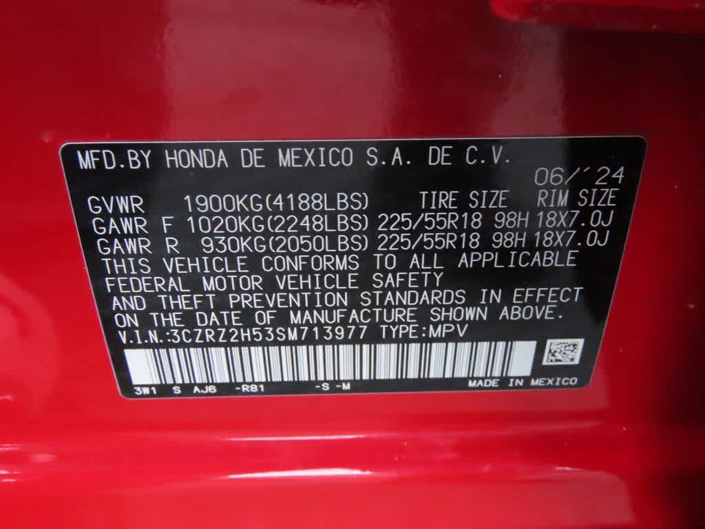 2025 Honda HR-V Sport