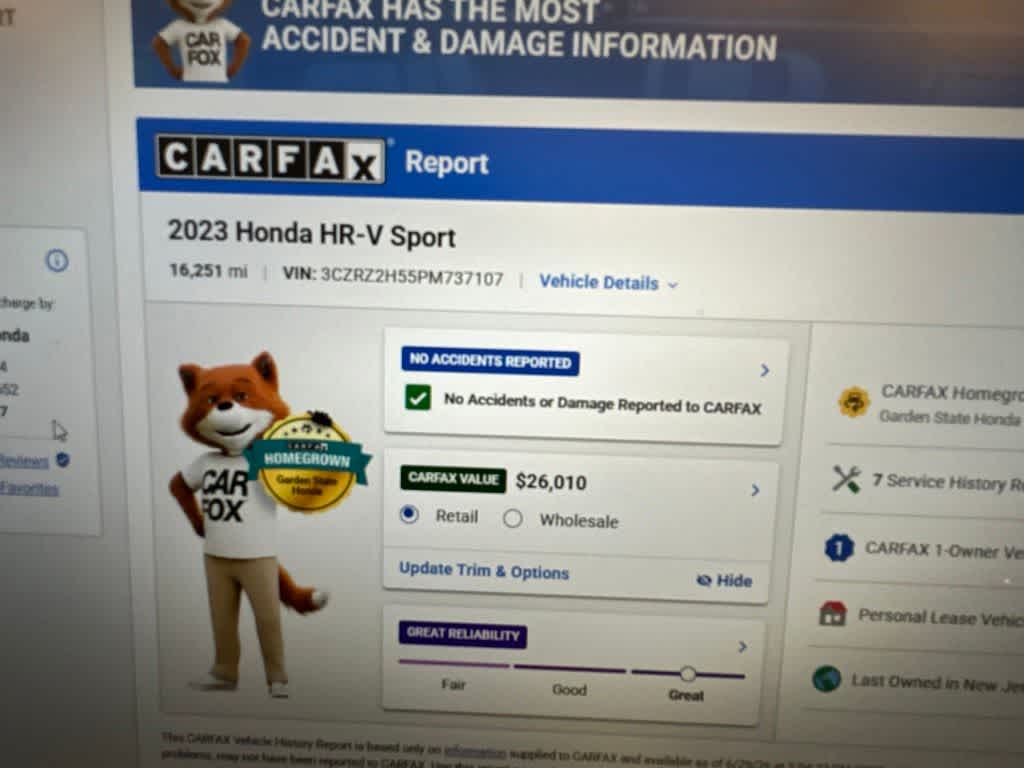 2023 Honda HR-V Sport
