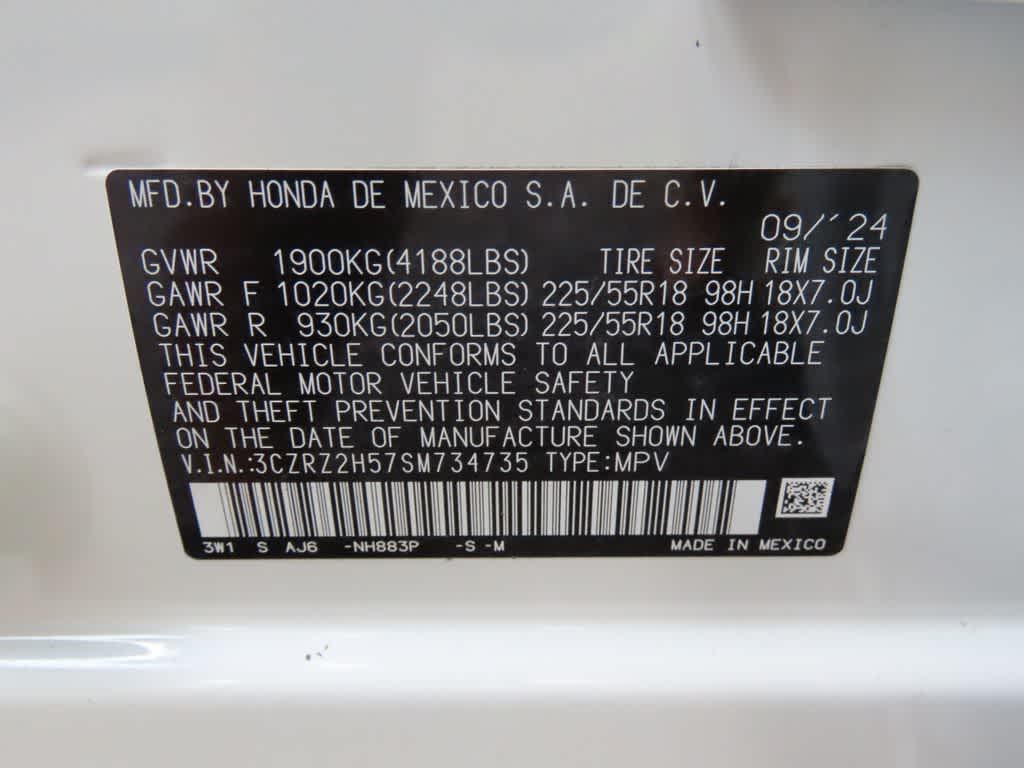 2025 Honda HR-V Sport