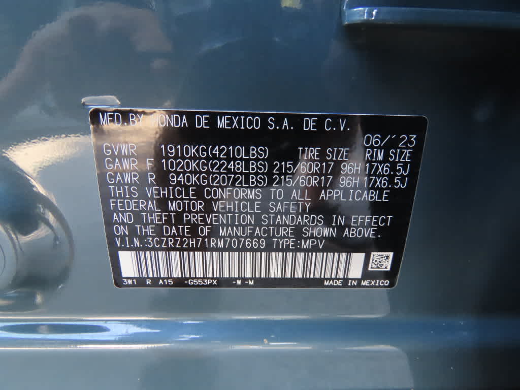 2024 Honda HR-V EX-L