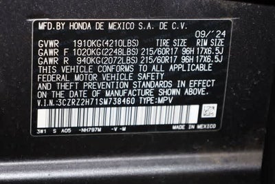 2025 Honda HR-V EX-L