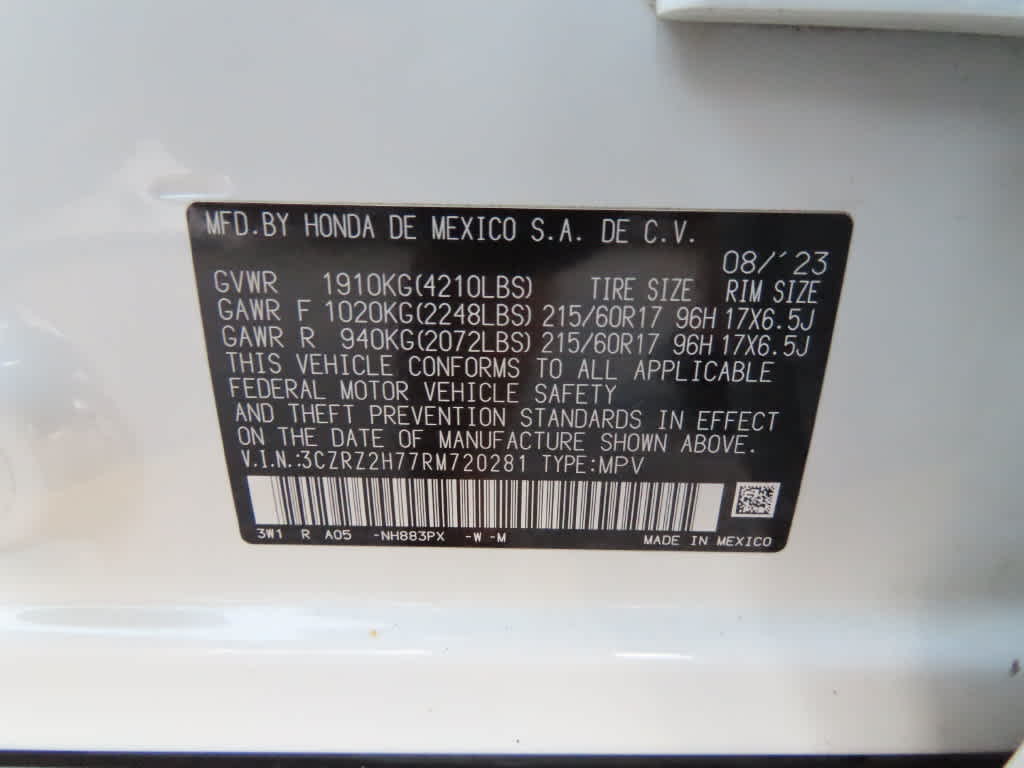 2024 Honda HR-V EX-L