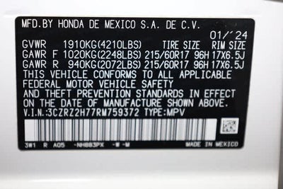 2024 Honda HR-V EX-L