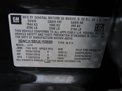 2018 Chevrolet Trax LT