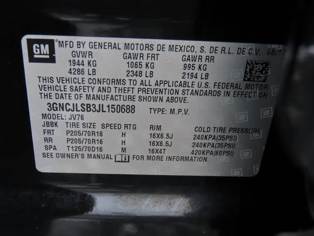 2018 Chevrolet Trax LT