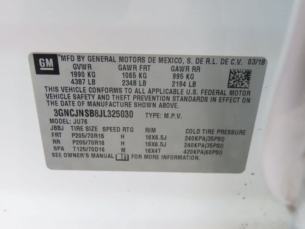 2018 Chevrolet Trax LS