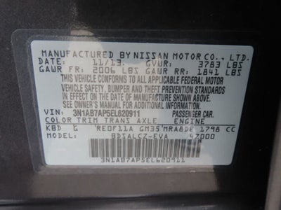 2014 Nissan Sentra S