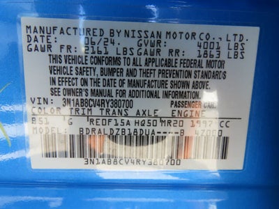 2024 Nissan Sentra SV