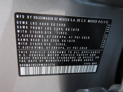 2023 Volkswagen Taos S