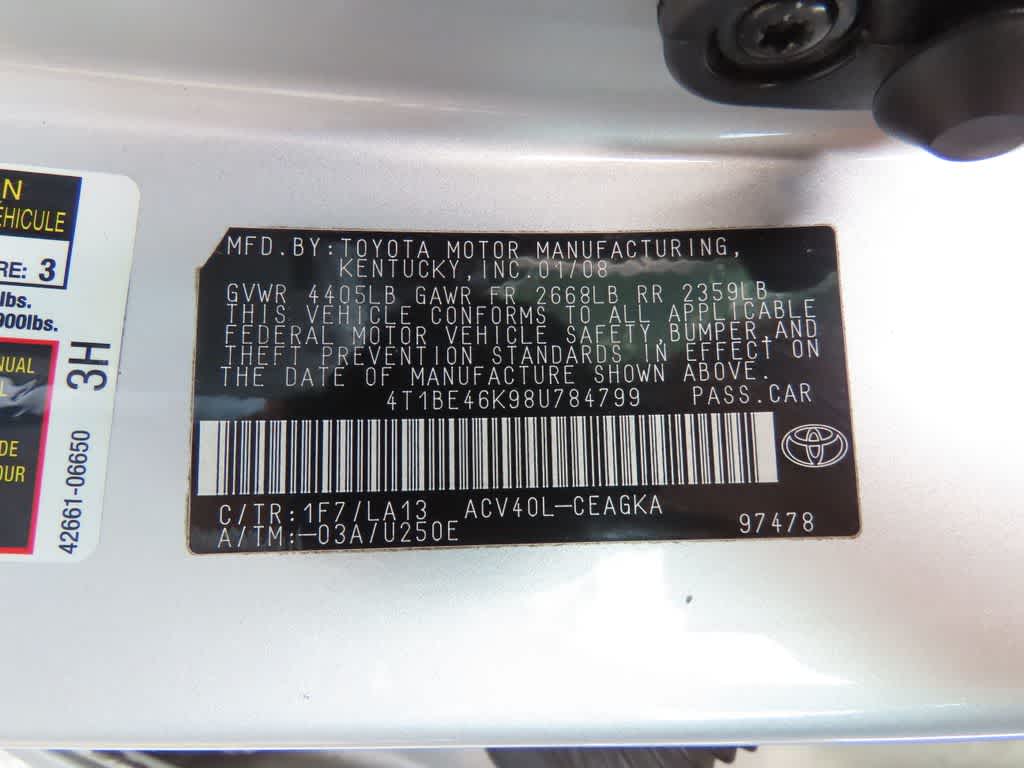 2008 Toyota Camry XLE