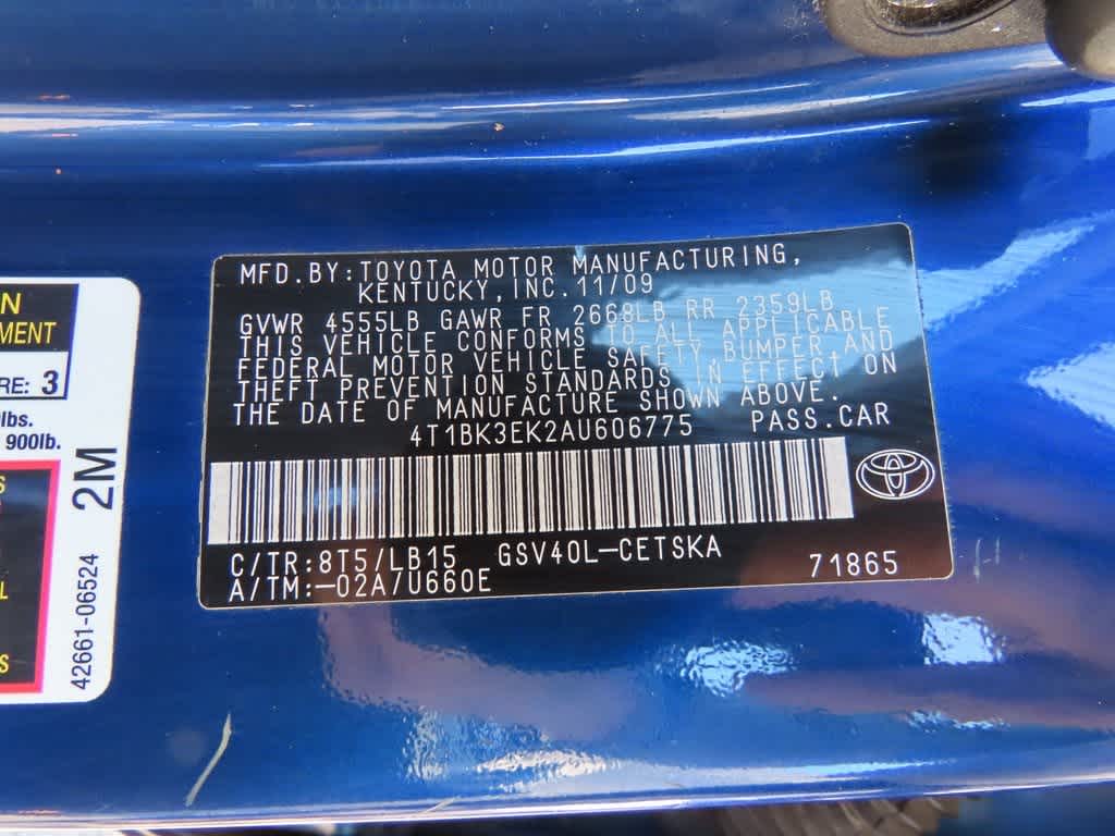 2010 Toyota Camry LE