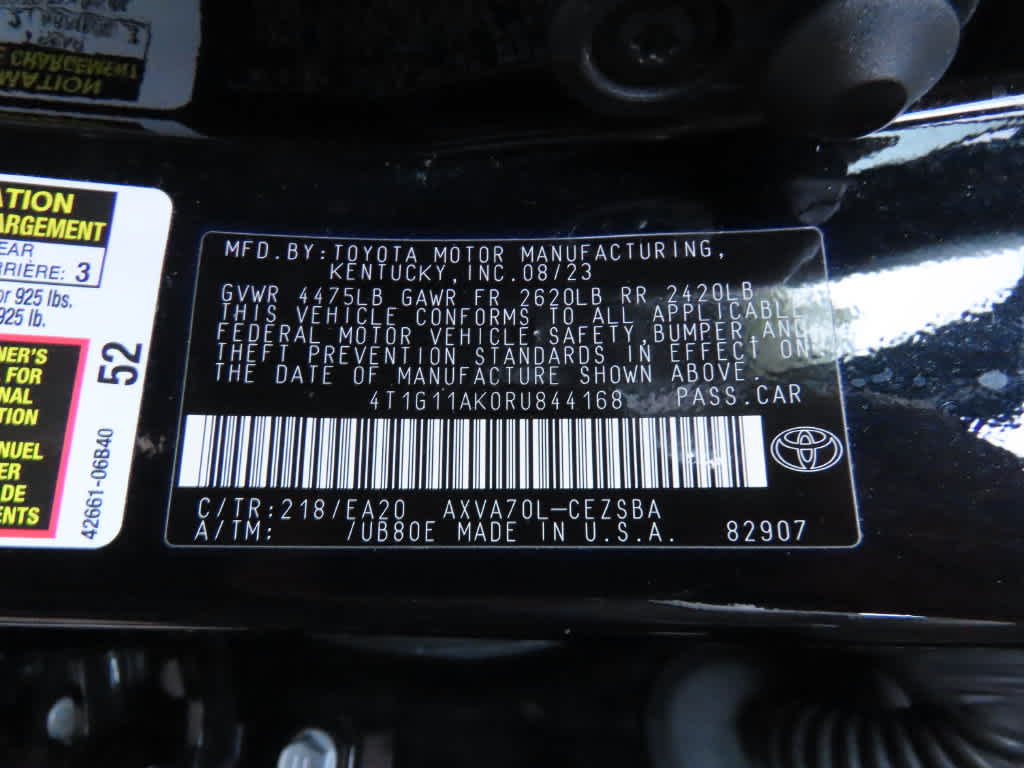 2024 Toyota Camry SE
