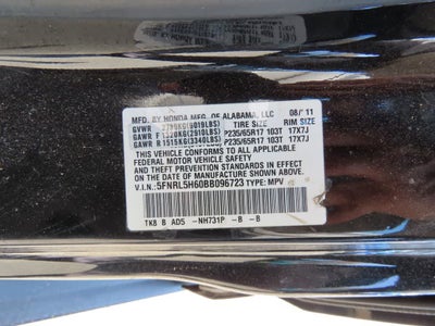 2011 Honda Odyssey Base