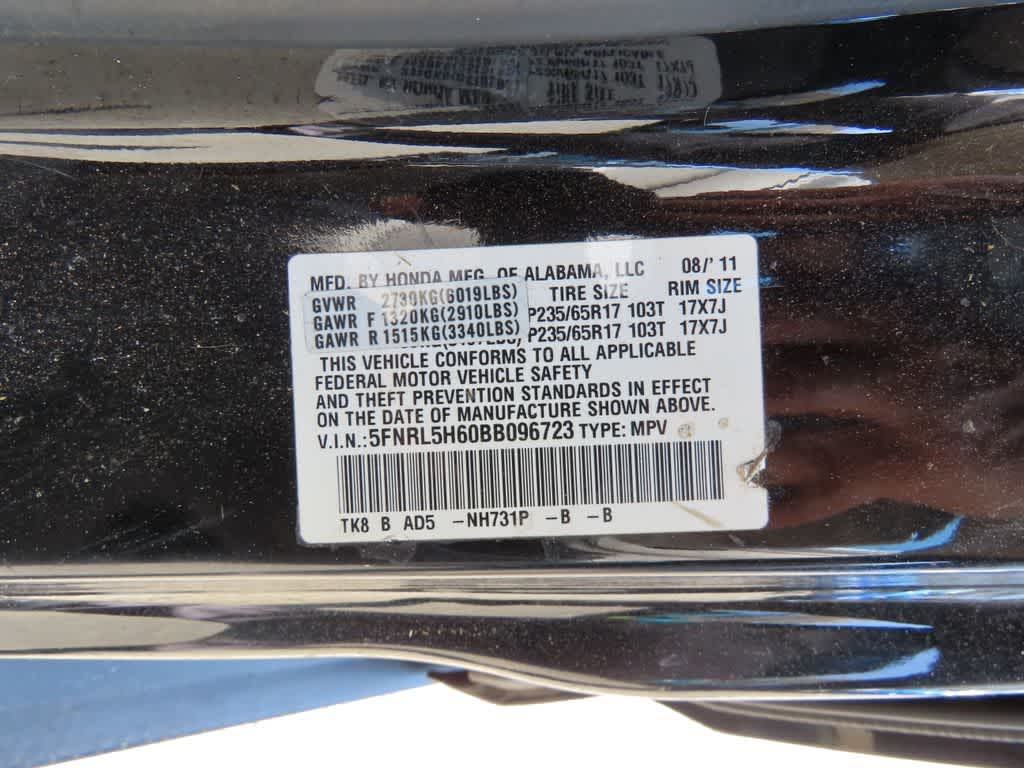 2011 Honda Odyssey Base