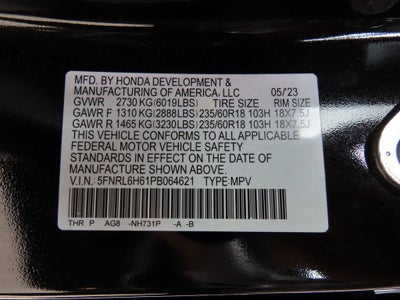 2023 Honda Odyssey EX-L