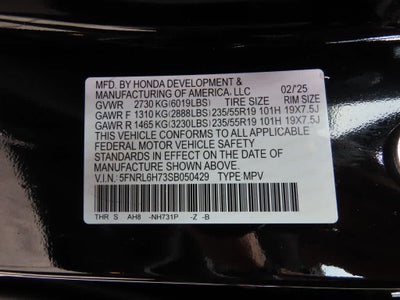 2025 Honda Odyssey Sport-L