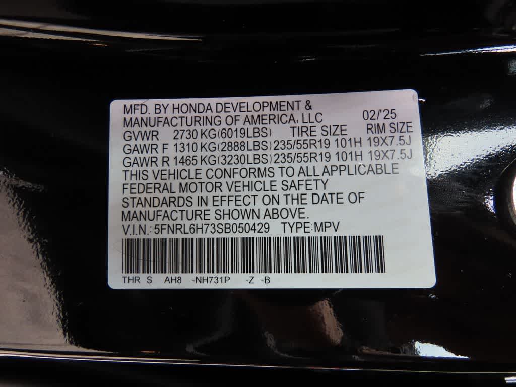 2025 Honda Odyssey Sport-L