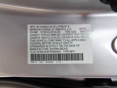 2023 Honda Odyssey Touring