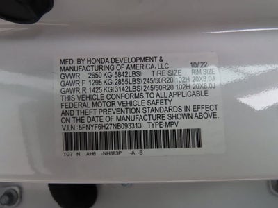 2022 Honda Pilot Special Edition