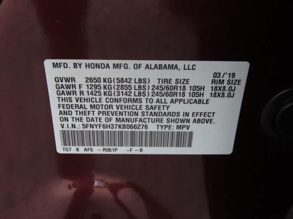 2020 Honda Pilot EX