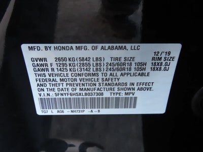 2020 Honda Pilot EX-L