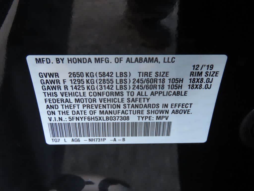 2020 Honda Pilot EX-L