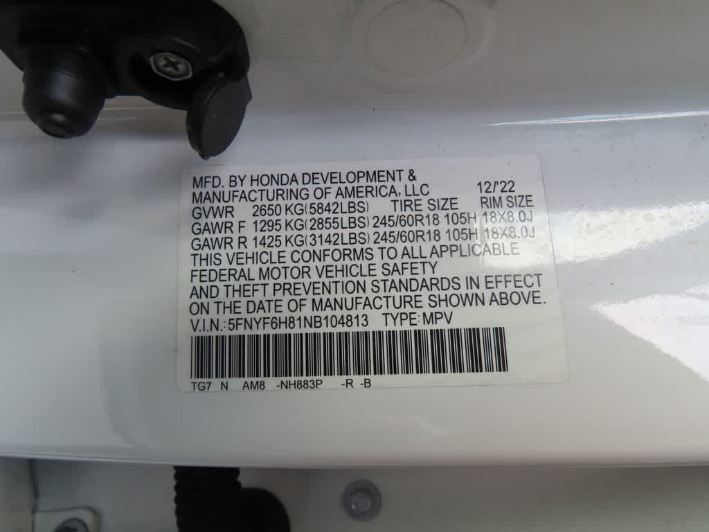 2022 Honda Pilot TrailSport
