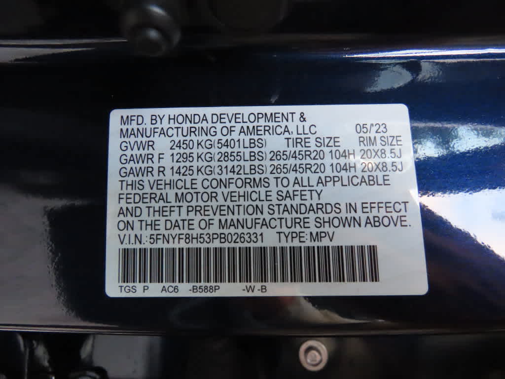 2023 Honda Passport EX-L