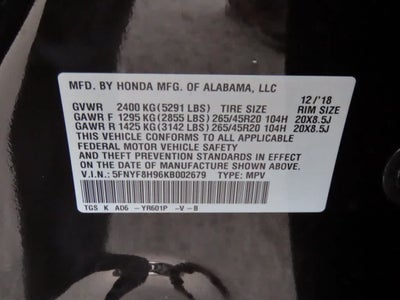 2019 Honda Passport Touring