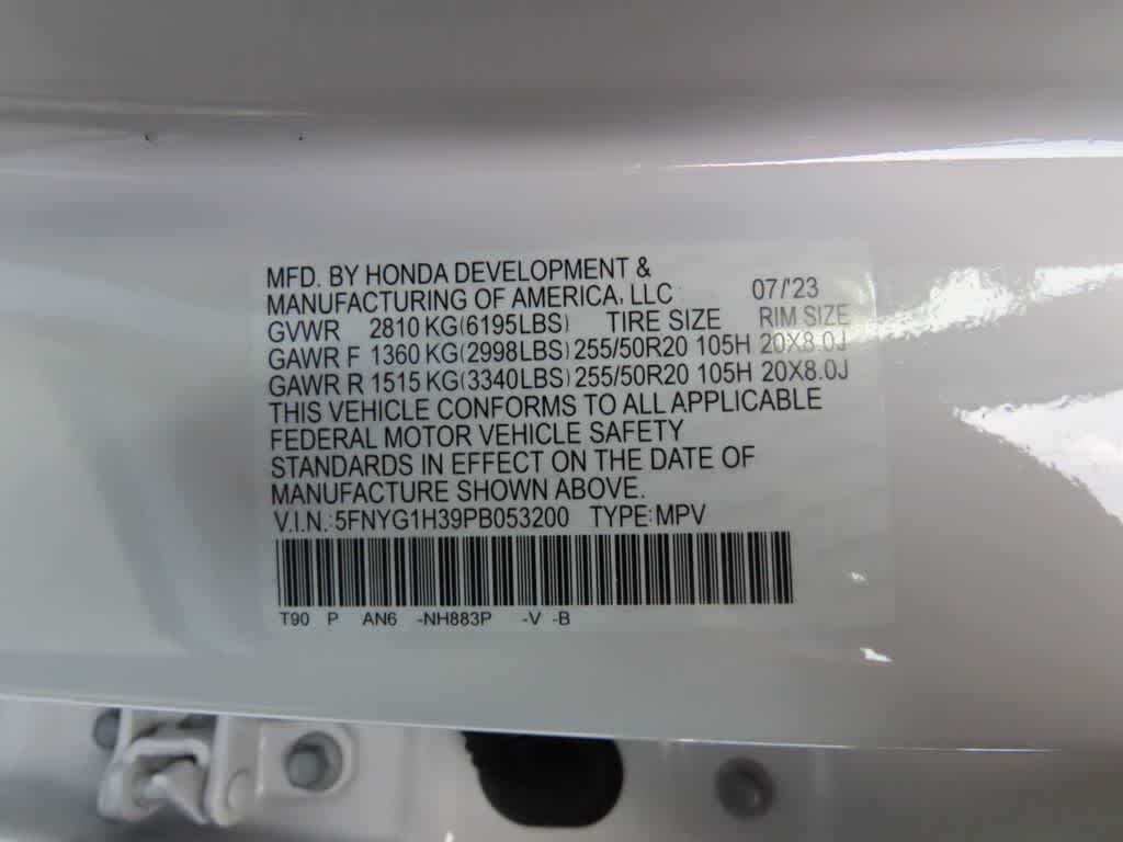 2023 Honda Pilot Sport