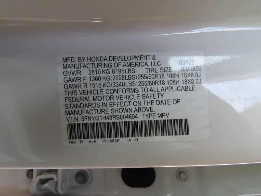 2024 Honda Pilot EX-L 8 Passenger